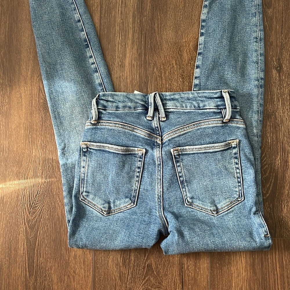 Good American Skinny Fit Jeans Size 0|25 - Picture 4 of 6